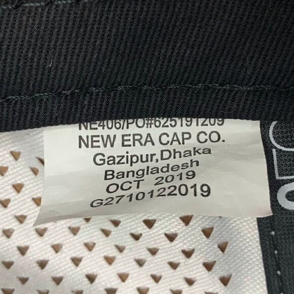 New Era 9Forty Unisex White Fellow Embroidered Adjustable Hat - Picture 12 of 13